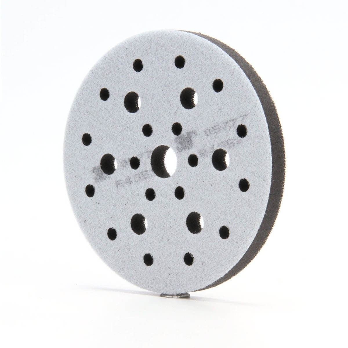 3M 05777 5777 Hookit Soft Interface Pad, Gray Foam, Hole Pattern, 6 in x 1/2 in x 3/4 in, Auto Body Sanding (7000028239) (10 Pack) - 4