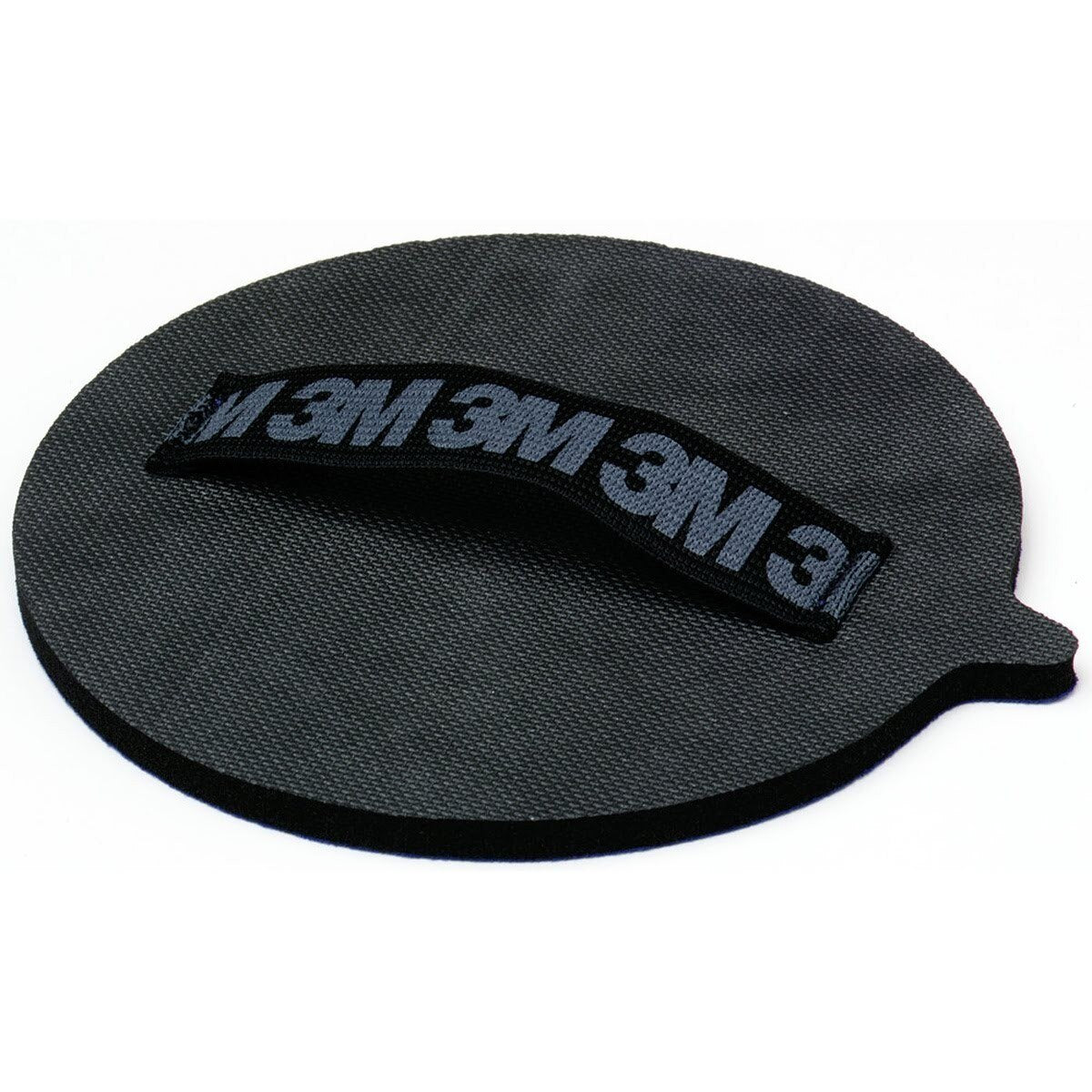 3M Stikit Disc Hand Pad, Neoprene Rubber, Black, 6 in x 1/4 in (05591) (7000028359) (20 Pack) - 4