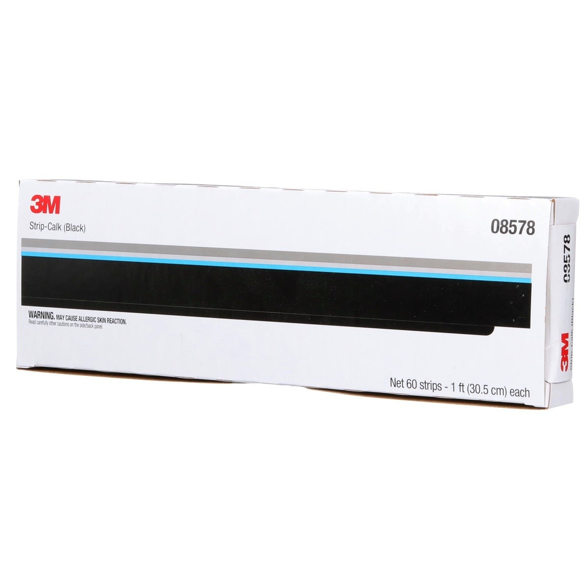 3M 08578 Strip Calk, Black, 1 ft Strips, 60 per Carton (7000028370) (12 Pack) (12 Pack) - 3