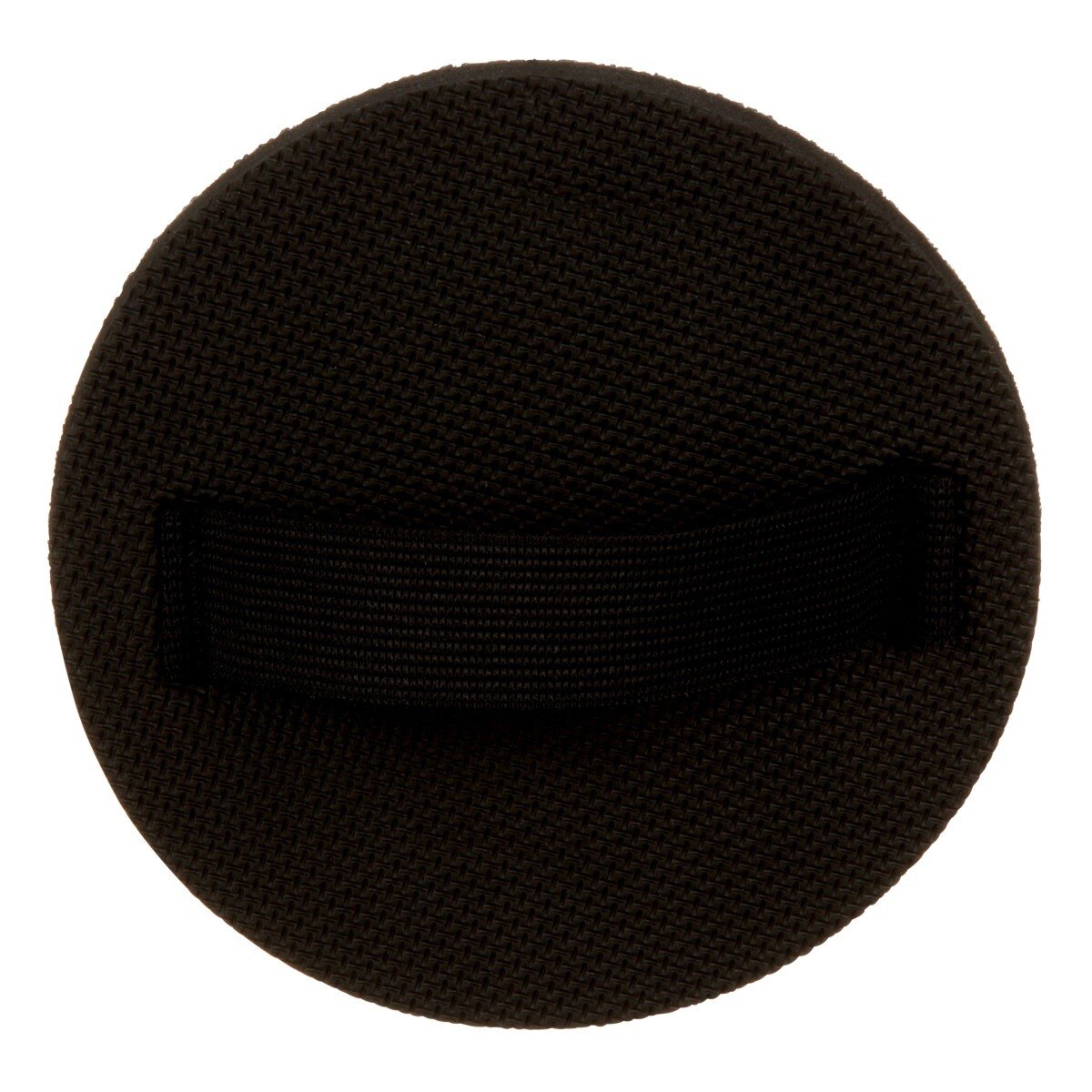 3M Hookit Hand Pad, Hook and Loop, Soft Foam Rubber, Black, 6 in, 1 in Strap (05791) (7000028382) (20 Pack) - 7
