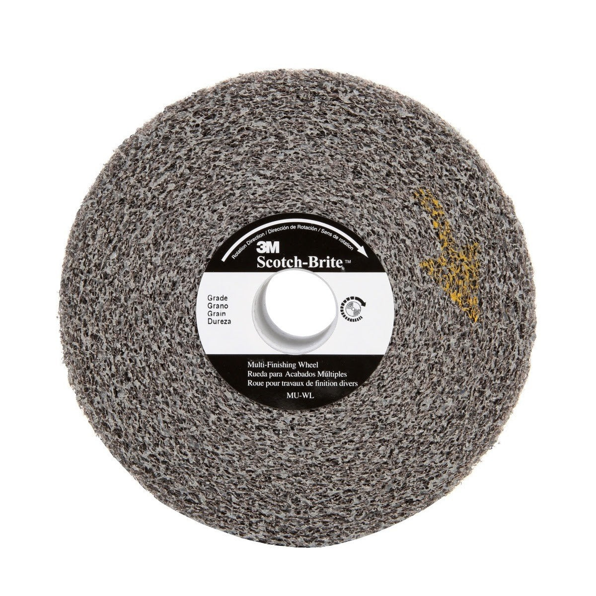 3M MU-WL Scotch-Brite Multi-Finishing Convolute Wheel, 2S Fine, 6 in x 2 in x 1 in (7000028446) (2 Pack)