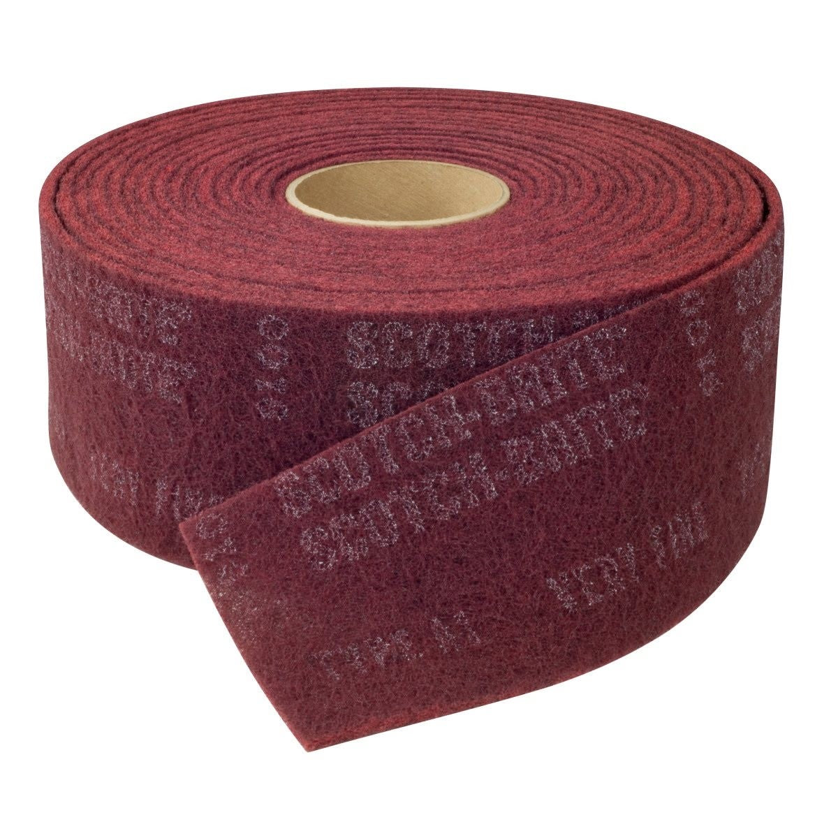 3M LD-RL Scotch-Brite Light Deburring Roll, Aluminum Oxide Very Fine, Maroon, 6 in x 30 ft (7000028476) (2 Pack) - 2