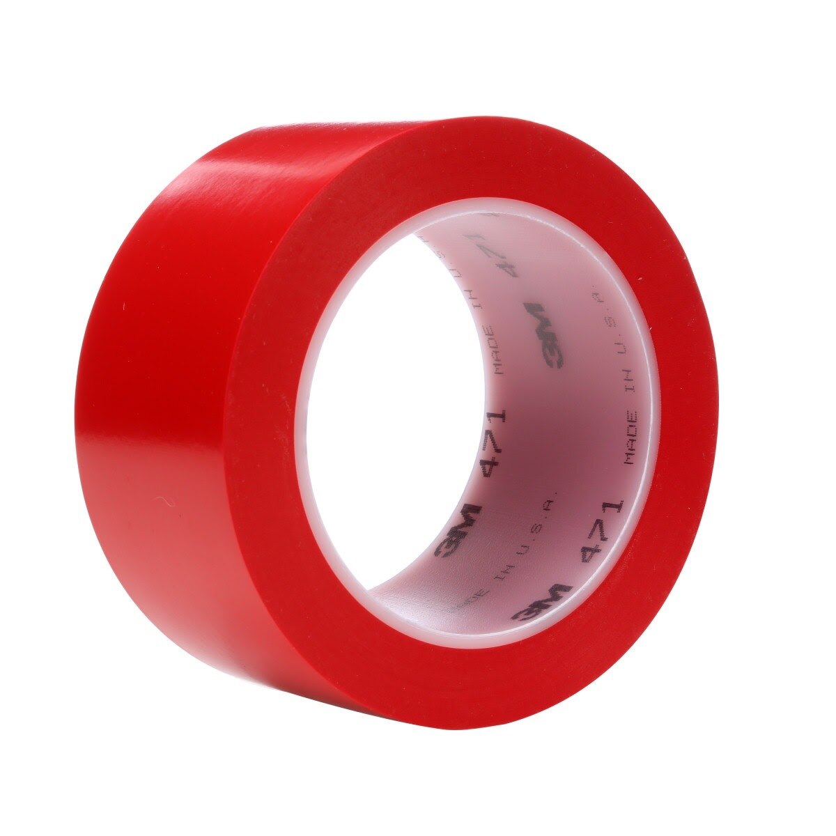 3M 471 Vinyl Tape, Red, 2 in x 36 yd, 5.2 mil (7000028850) (24 Pack)