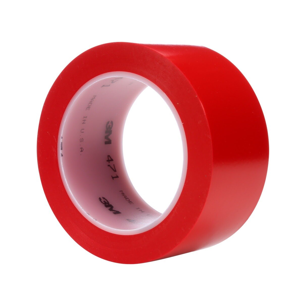 3M 471 Vinyl Tape, Red, 2 in x 36 yd, 5.2 mil (7000028850) (24 Pack) - 2