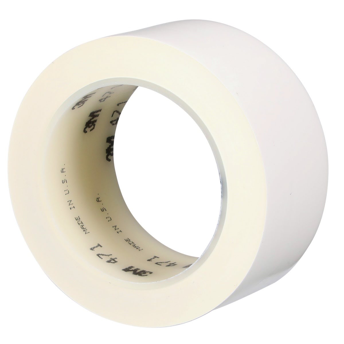 3M 471 Vinyl Tape White Floor Marking Tape 2 in x 36 yd 5.2 mil (7000028853) (24 Pack) - 6