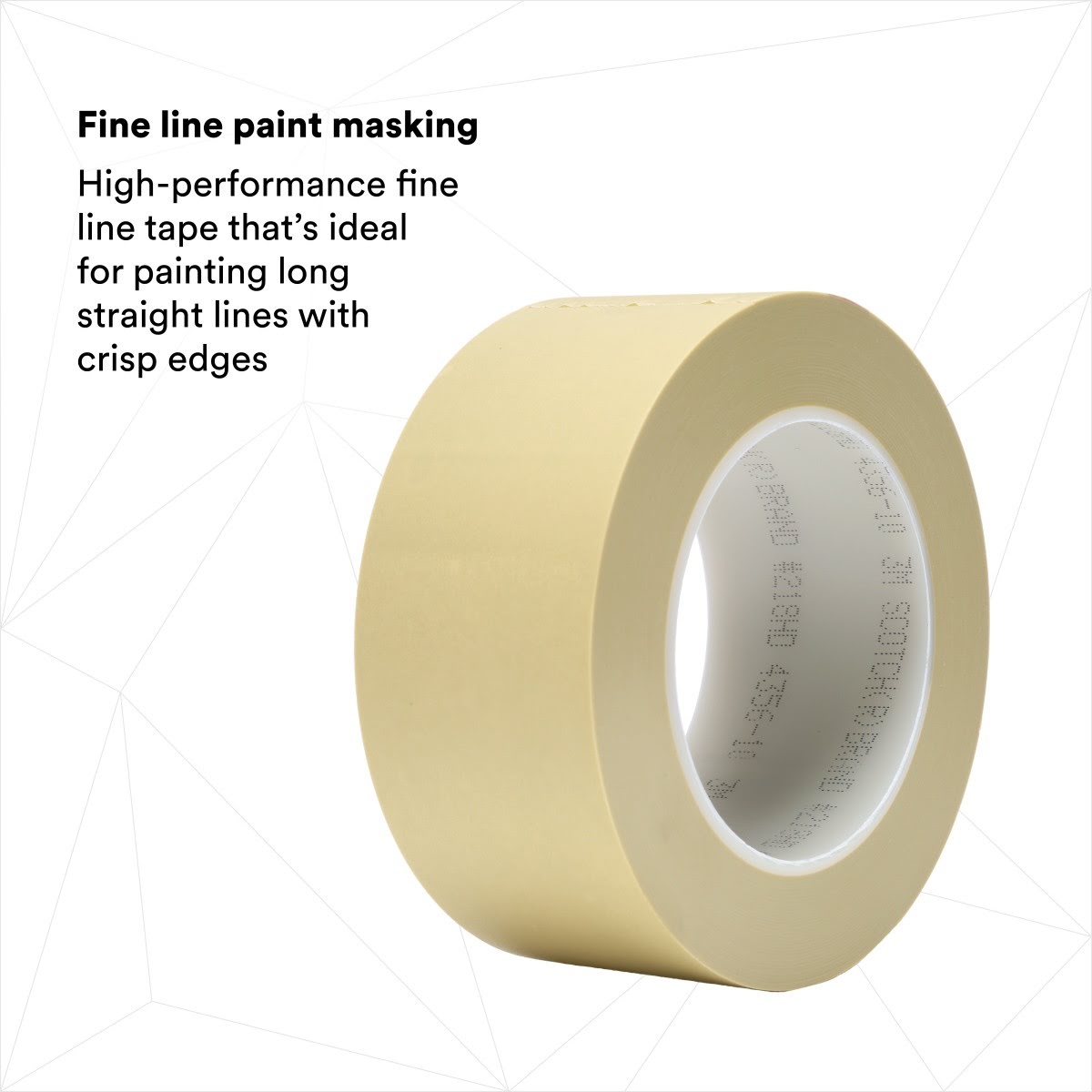 3M 218 Scotch Fine Line Tape, Green, 2 in x 60 yd, 5.0 mil (7000028860) (96 Pack) - 4