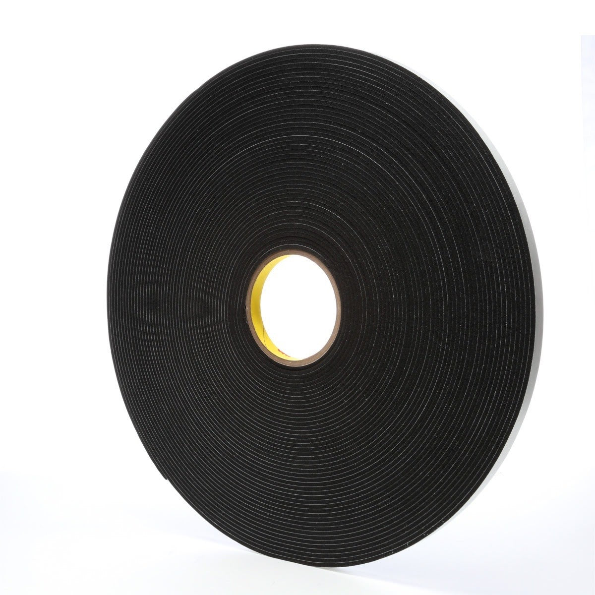 3M 4718 Vinyl Foam Tape, Black, 1/2 in x 36 yd, 125 mil (7000028881) (18 Pack) - 2