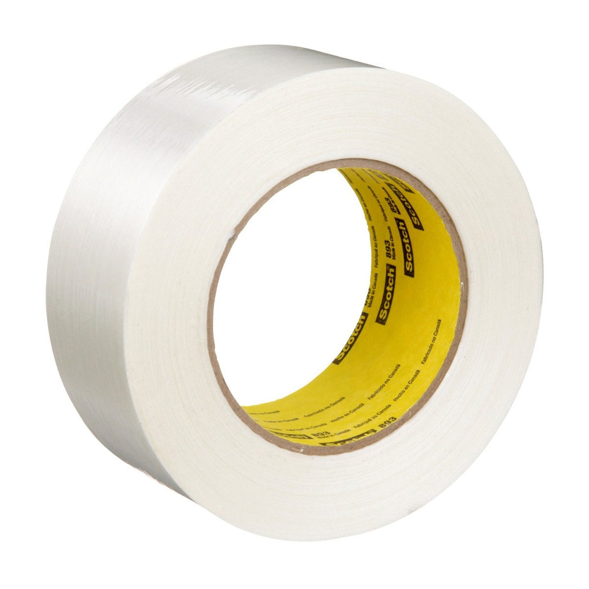 3M 893 Scotch Filament Tape, Clear, 1-7/8 in x 60 yd, 6 mil (7000028932) (24 Pack) - 2