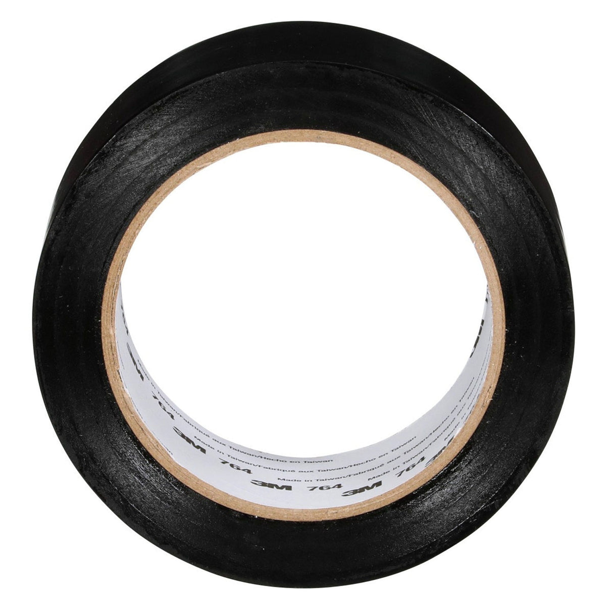 3M 764 General Purpose Vinyl Tape, Black, 2 in x 36 yd, 5 mil, Floor Marking, Color Coding, Bundling (7000028962) (24 Pack) - 5