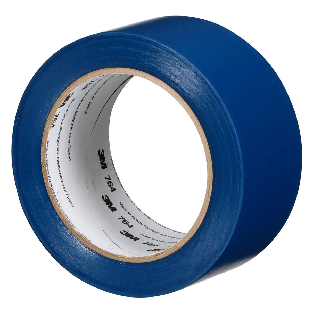 3M 764 General Purpose Vinyl Tape, Blue, 2 in x 36 yd, 5 mil (7000028963) (24 Pack) - 2