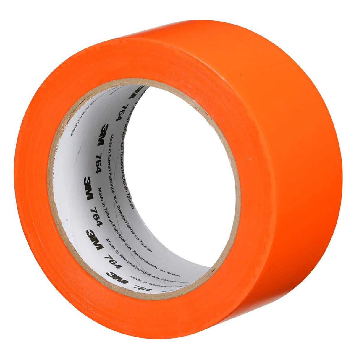 3M 764 General Purpose Vinyl Tape, Orange, 2 in x 36 yd, 5 mil (7000028965) (24 Pack) - 3