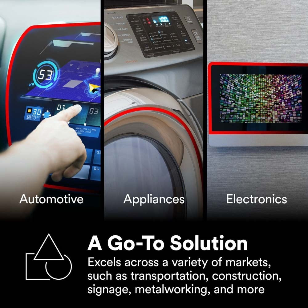 3M 7000028971 VHB Tape 5952, Black, 1/2 in x 36 yd, 45 mil (18 Pack) - 8