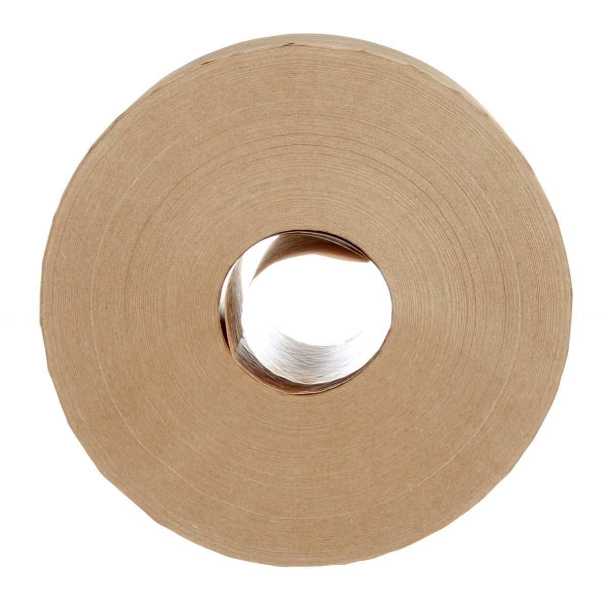 3M 6144 Water Activated Paper Tape, Economy Reinforced, Natural, 70 mm x 450 ft (7000029099) (10 Pack) - 4
