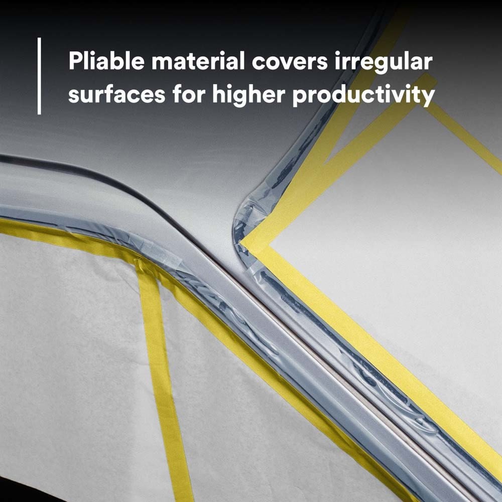 3M 06539 White Masking Paper, 18 in x 750 ft (7000029607) - 3