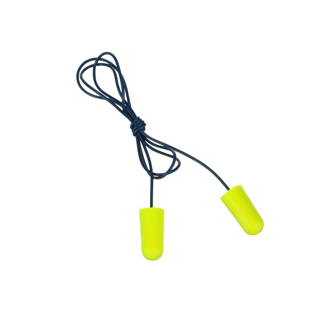3M 7000029952 E-A-Rsoft Earplugs 311-4106, Metal Detectable, Corded, Poly Bag, Regular Size (200 Pack) - 3