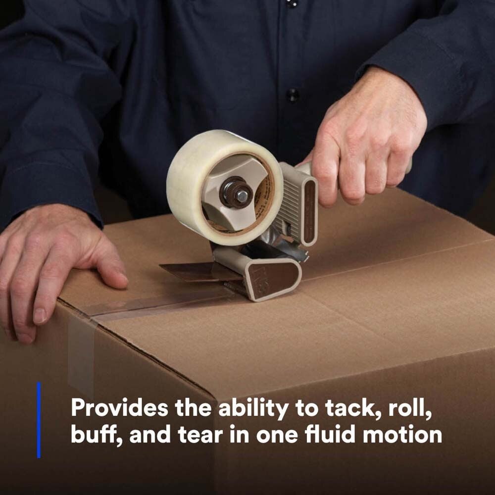 3M 7000031099 H183 3 Inch Box Sealing Tape Hand Dispenser for Packaging and Shipping - 8
