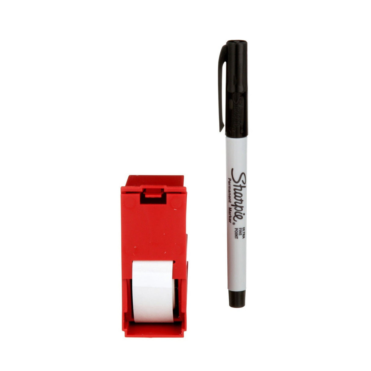 3M ScotchCode Wire Marker Write-On Dispenser with Tape and Pen, 0.75 in x 1.375 in (SWD) (7000031501) (10 Pack) - 4