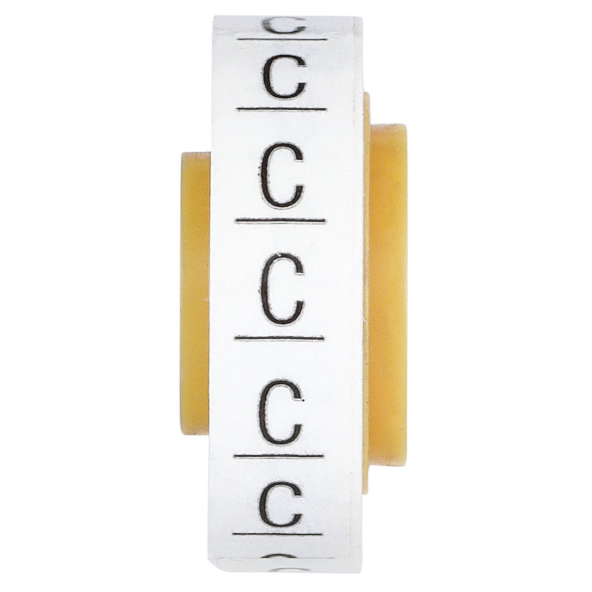 3M SDR-C Wire Marker Tape Refill Roll, Letter C, White (7000031518) (10 Pack) - 3