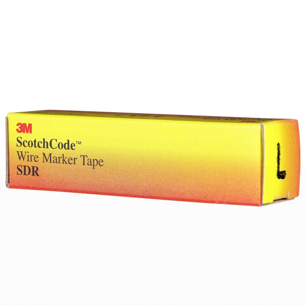 3M SDR-L Wire Marker Tape Refill Roll, Pre-printed Letter L, White (7000031527) (50 Pack) - 6