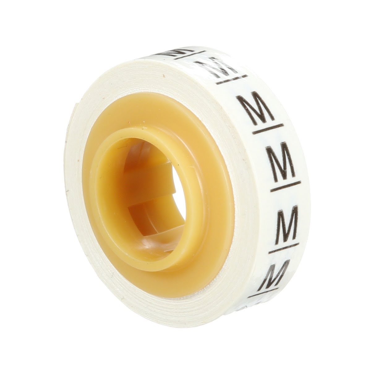 3M SDR-M Wire Marker Tape Refill Roll, Letter M, White (7000031528) (50 Pack) - 4