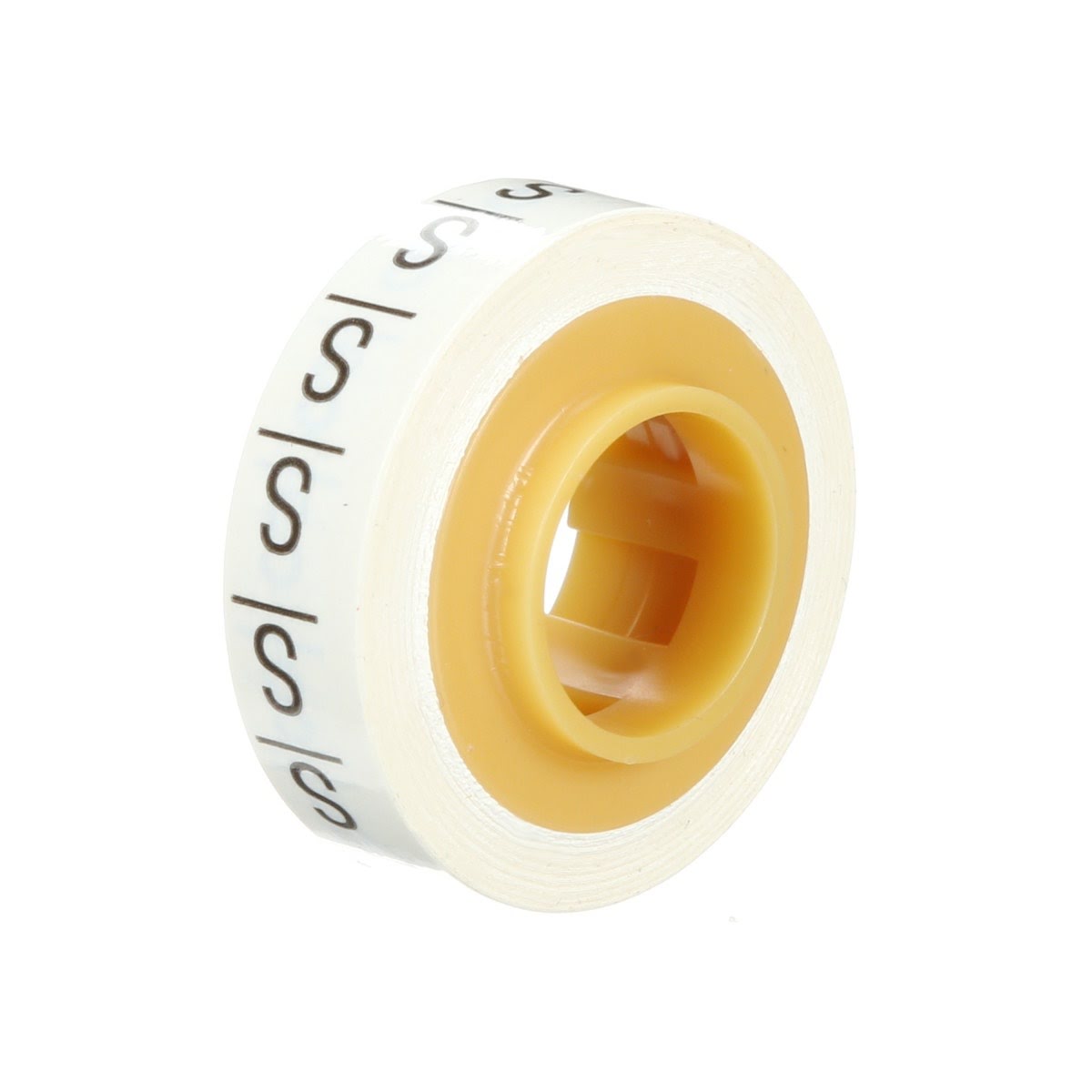 3M SDR-S Wire Marker Tape Refill Roll, Letter S, White (7000031534) (50 Pack) - 4