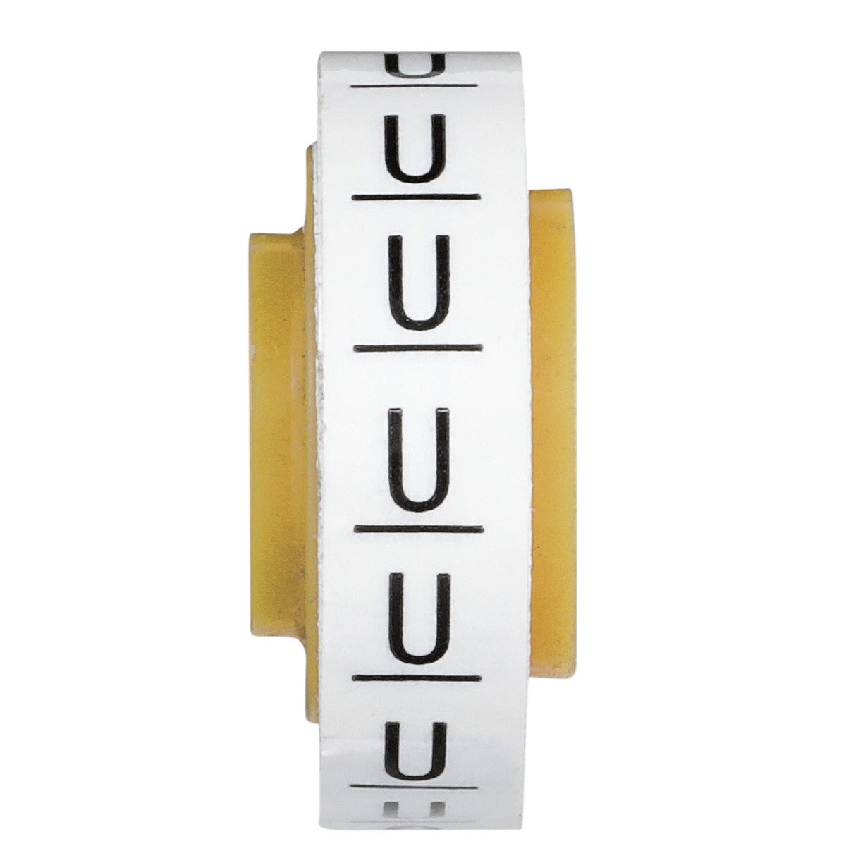 3M SDR-U Wire Marker Tape Refill Roll Letter U White (7000031536) (10 Pack) - 2