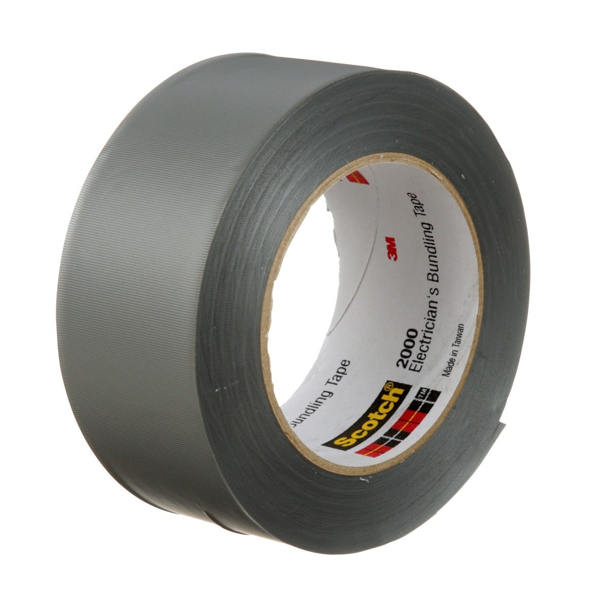 3M Scotch Electricians Duct Tape 2000, Gray, 2 in x 50 yd Roll (2000-2X50YD) (7000031684) (12 Pack) - 10