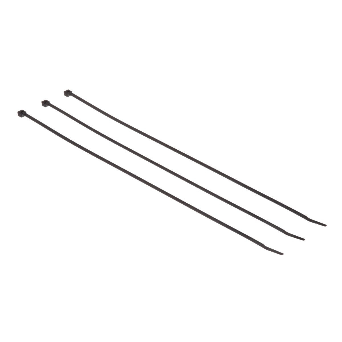 3M CT15BK50-C Cable Tie, Standard Nylon, Black, 15 in, 50 lb Tensile (7000031857) (500 Pack) - 3