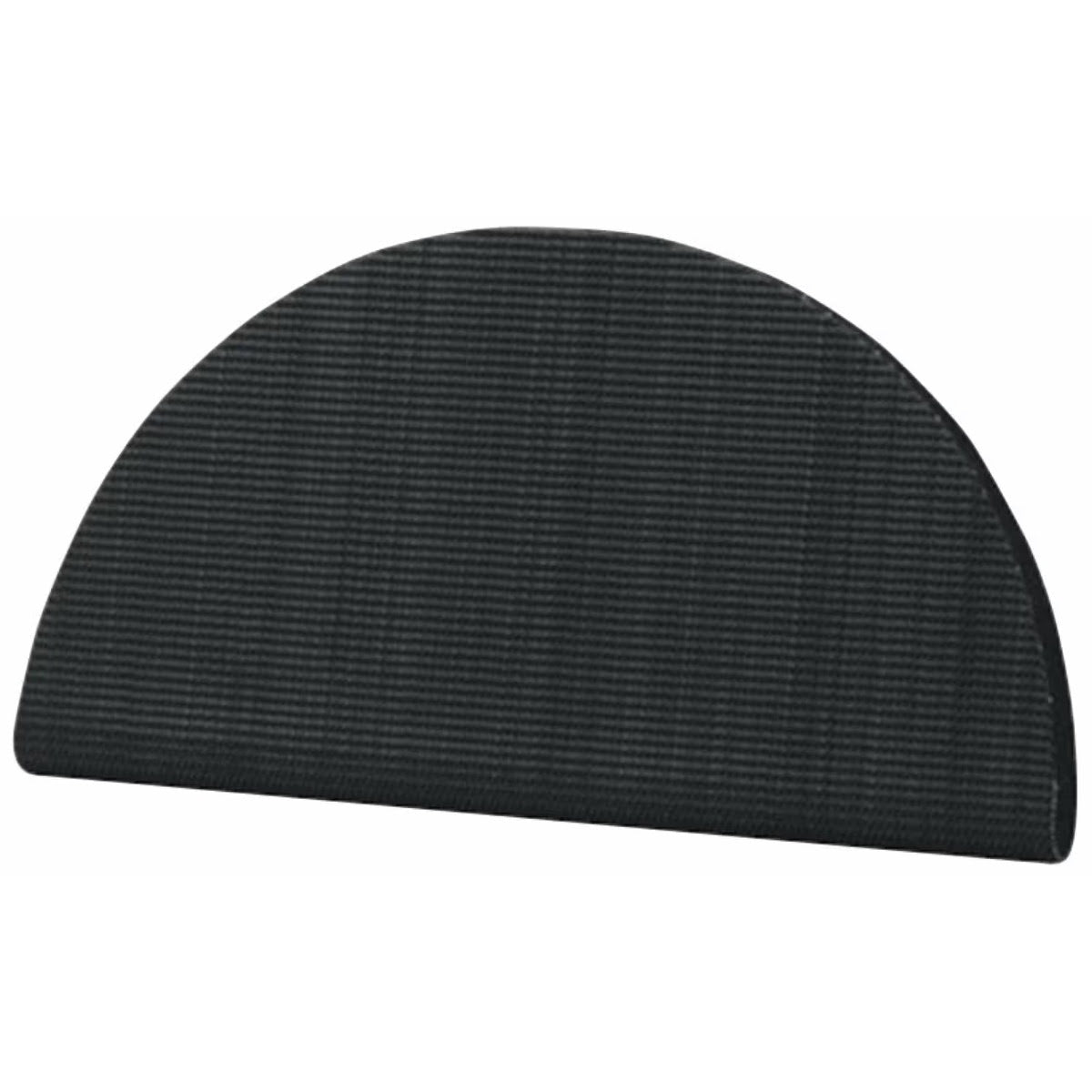 3M Hookit Half Round Pad 05792, Medium Density Foam, Black, 6 in (5792) (7000042724) (20 Pack)