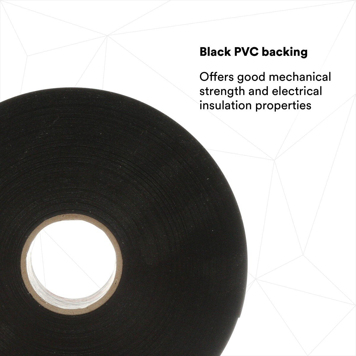 3M 51P-4X100FT Vinyl Corrosion Protection Tape 51, Printed, Black, 4 in x 100 ft (7000043017) (4 Pack) - 4