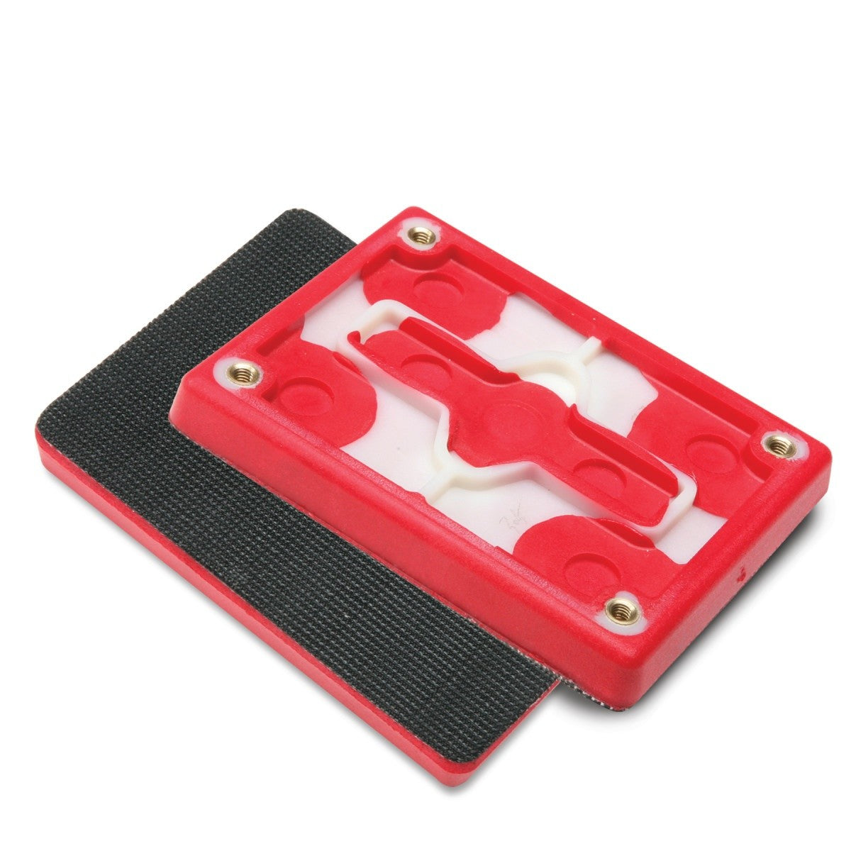 3M Hookit Pad Red Foam Sheet Back-up Pad 3 in x 4 in x 1/2 in (20433) (7000045010) (10 Pack) - 4