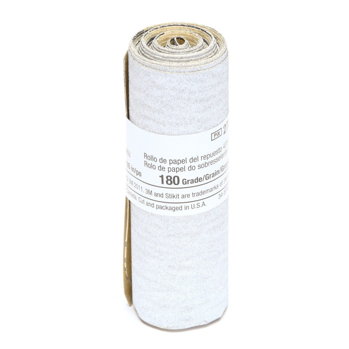 3M 426U Stikit Paper Refill, 3-1/4 in x 85 in 180 A-weight (7000045205) (50 Pack) - 3