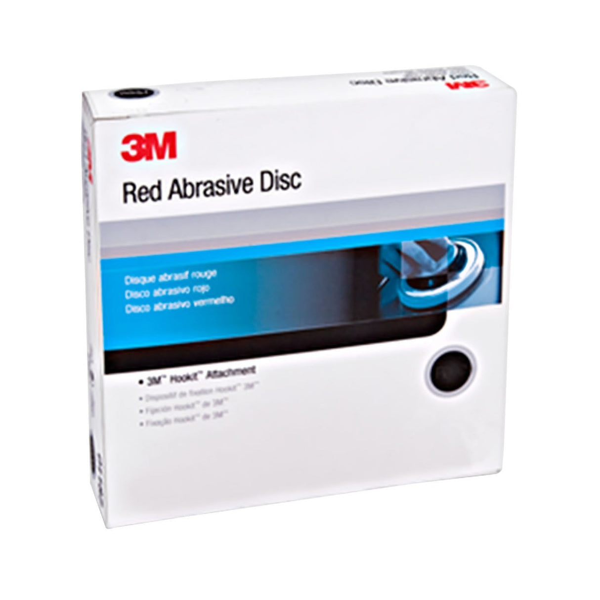 3M 316U 01218 Hookit Red Abrasive Disc, Aluminum Oxide, P400, Red, 6 in (7000045463) (300 Pack) - 10