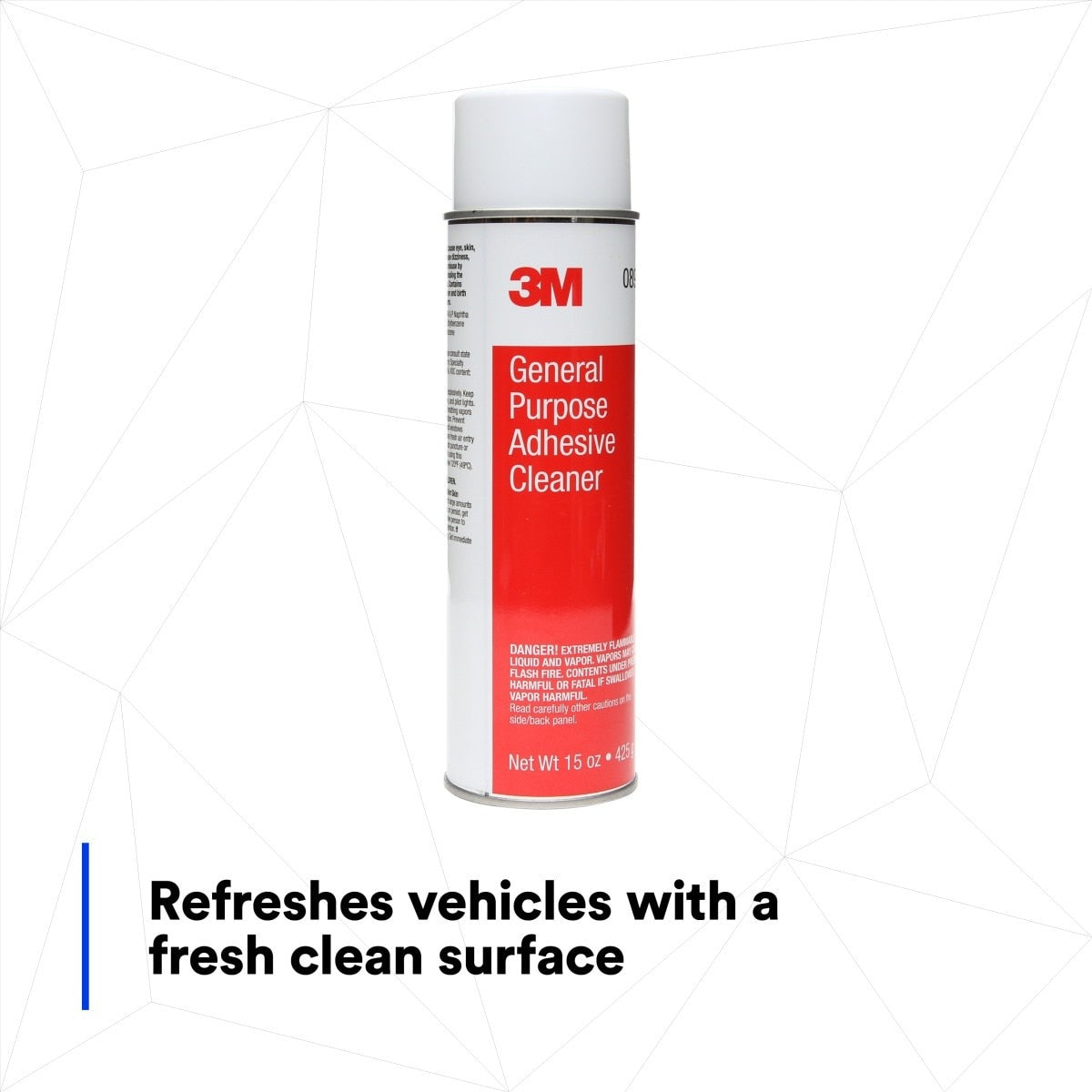 3M 08987 General Purpose Adhesive Cleaner, Aerosol Can, Transparent Liquid, 15 fl oz (7000045467) (12 Pack) - 4
