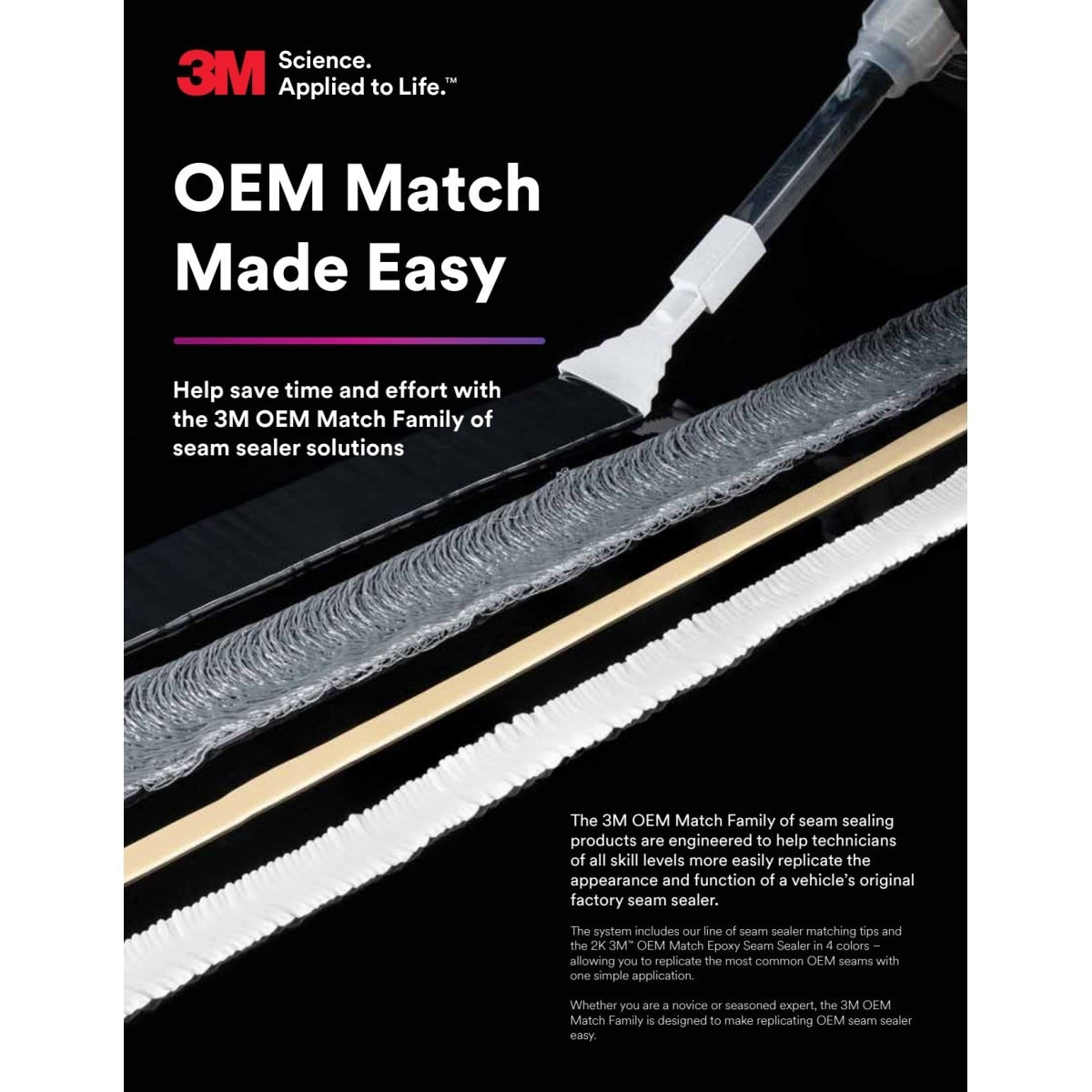 3M EZ Sand Multi Purpose Repair Material, Two-Part Epoxy, 47.3 mL Cartridge (35887) (7000045496) (6 Pack) - 9