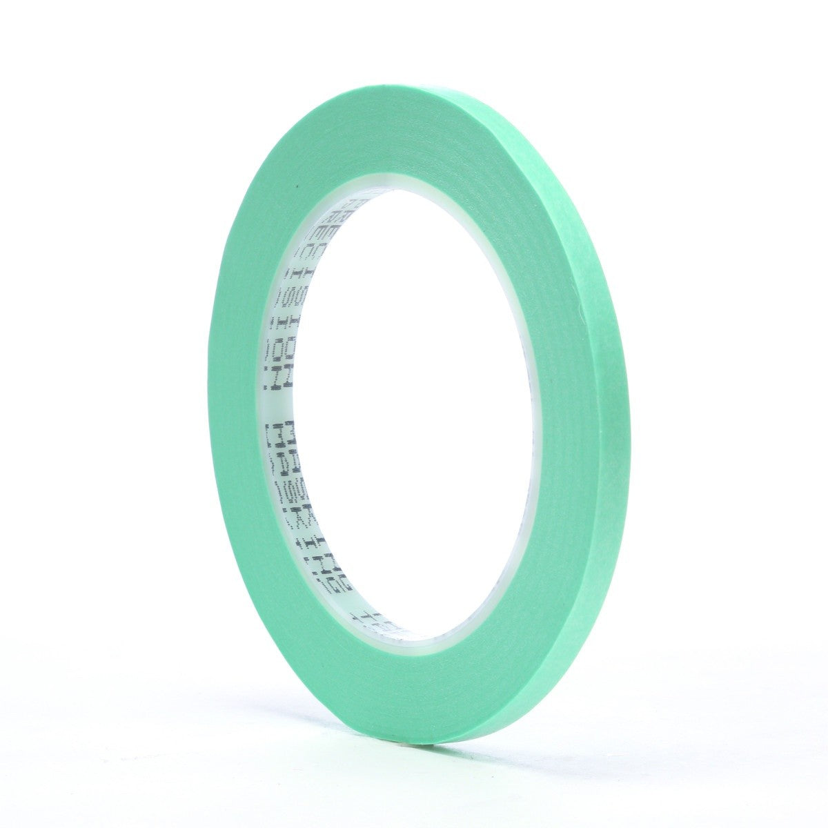 3M Precision Masking Tape, 1/4 in x 60 yd, Green (06525) (7000045536) (12 Pack)