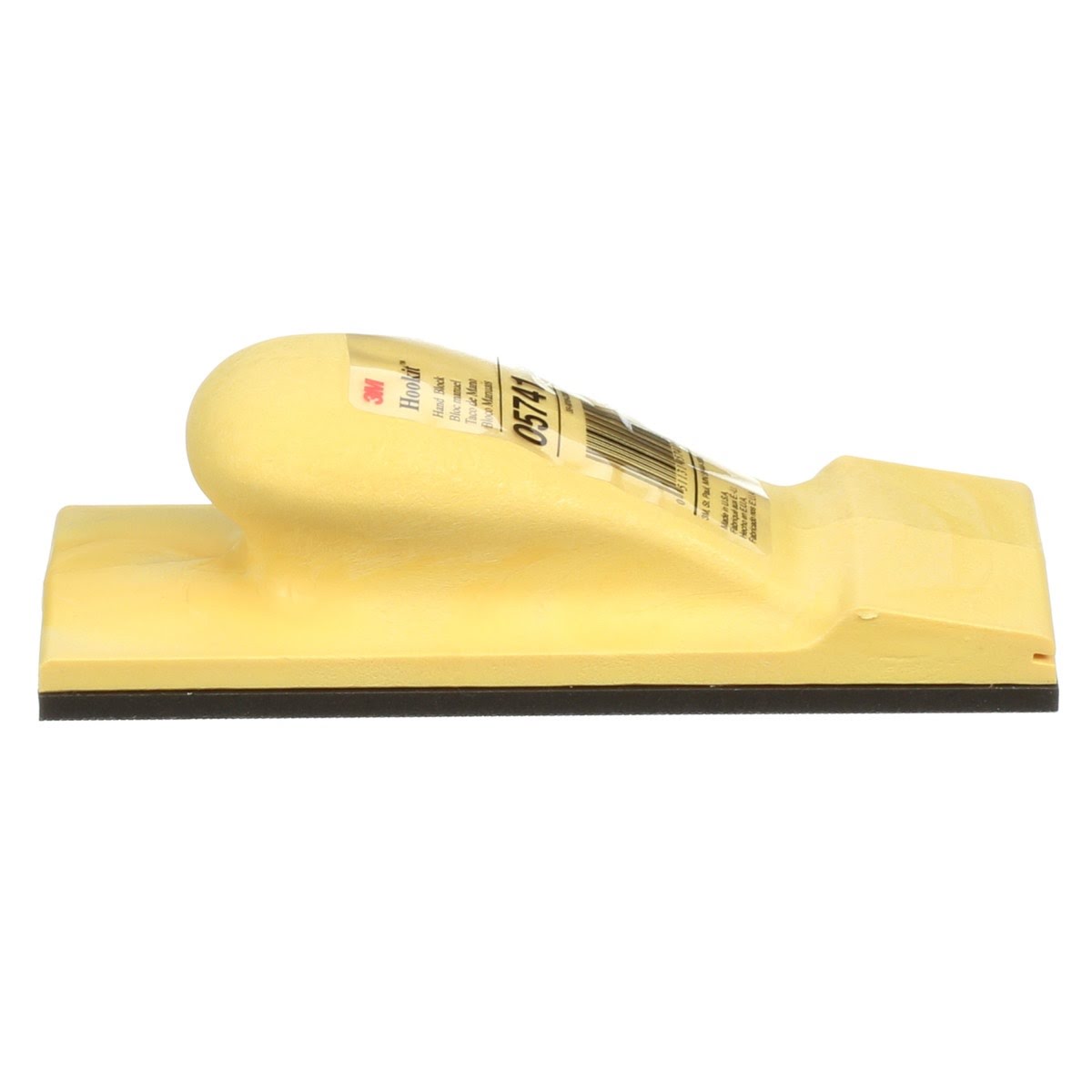 3M Hookit Hand Block, Flat Sanding, Fast Change Out, Yellow, 2-3/4 in x 7-3/4 in (05741) (7000045716) (10 Pack) - 2
