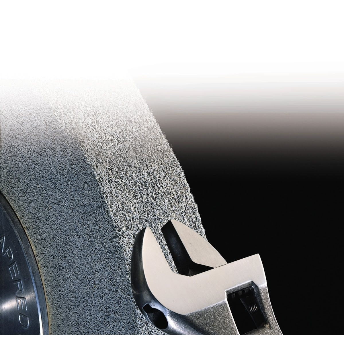3M ST-WL Scotch-Brite SST Deburring Wheel, 8S Fine, Gray, 6 in x 1 in x 1 in (7000045851) (3 Pack) - 2