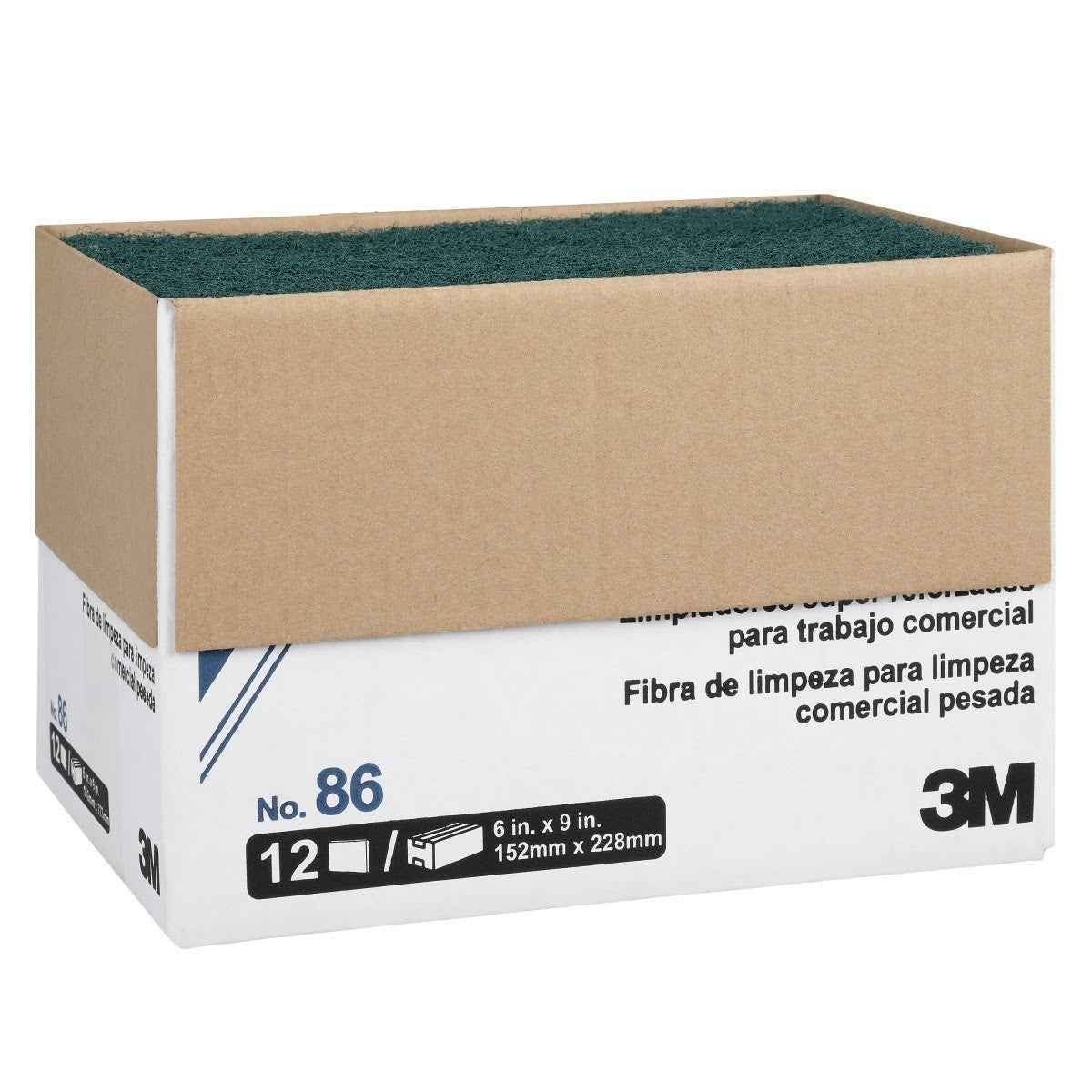 3M 86 Scotch-Brite Heavy Duty Scour Pad, 6 in x 9 in (7000045876) (36 Pack) - 9