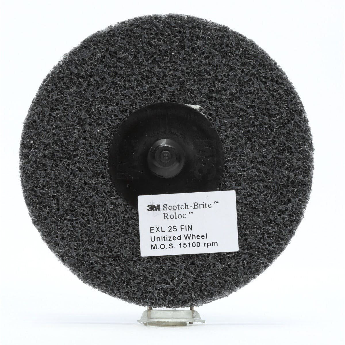 3M XL-UR Scotch-Brite Roloc EXL Unitized Wheel, TR, 2S Fine, Gray, 2 in (7000045976) (60 Pack)