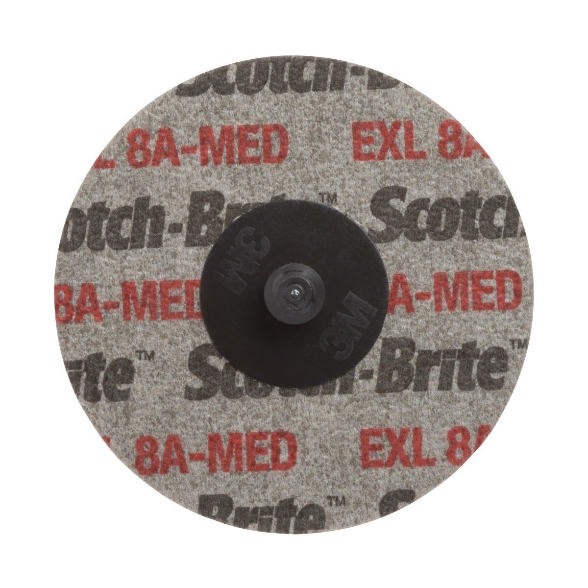 3M XL-UR Scotch-Brite Roloc EXL Unitized Wheel, 8A Medium, TR, 3 in (7000045981) (40 Pack)