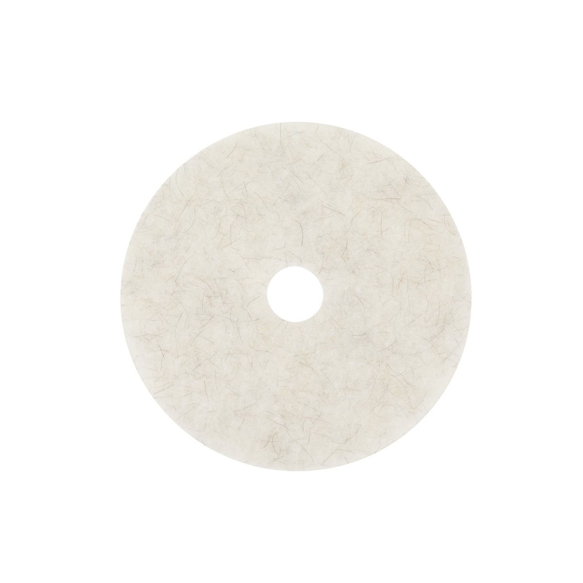 3M Natural Blend Floor Pad 3300, White, 17 in, Burnishing (7000046007) (5 Pack)