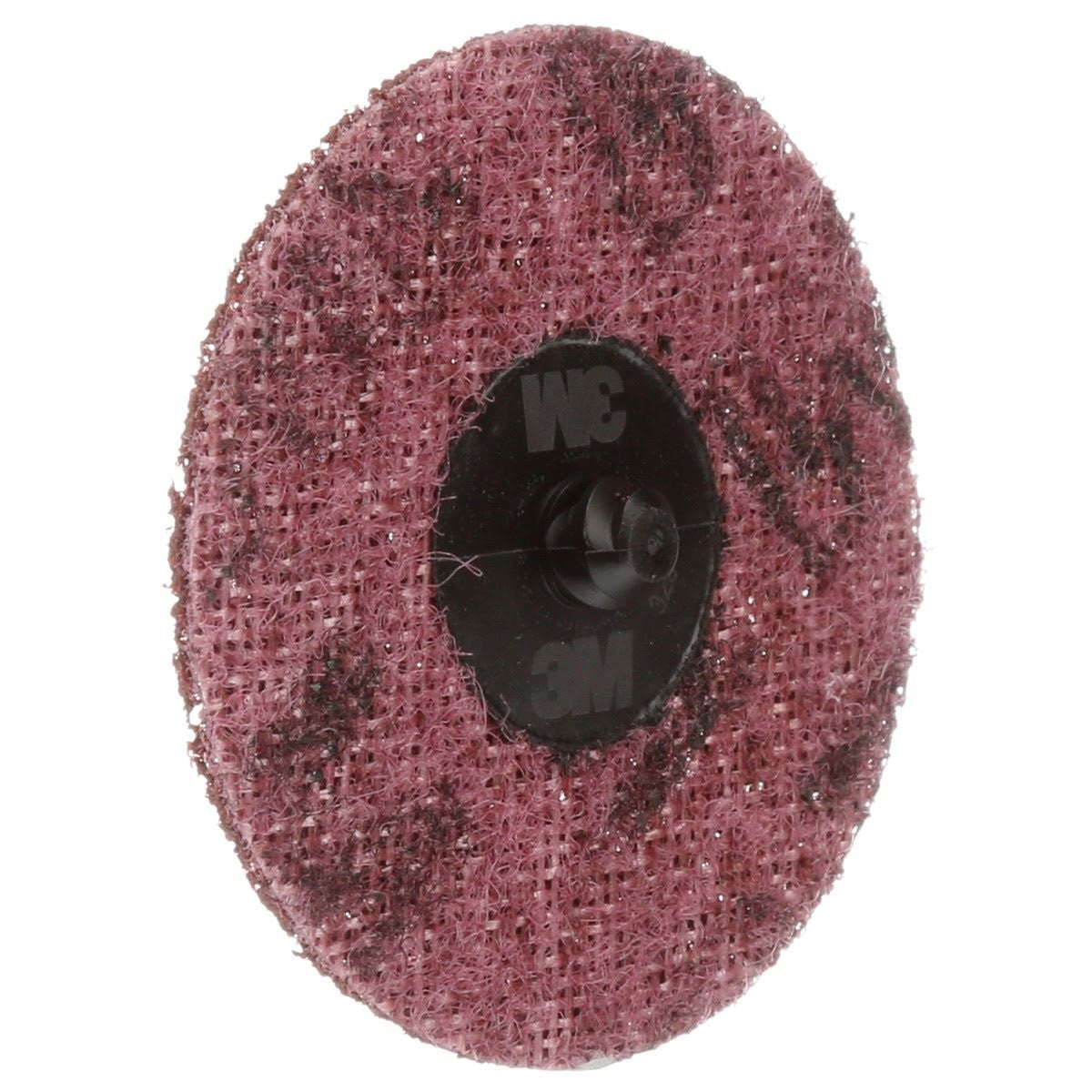 3M SC-DR 07486 Scotch-Brite Roloc Surface Conditioning Disc, TR, A/O Medium, Maroon, 3 in (7000046113) (16 Pack) - 3