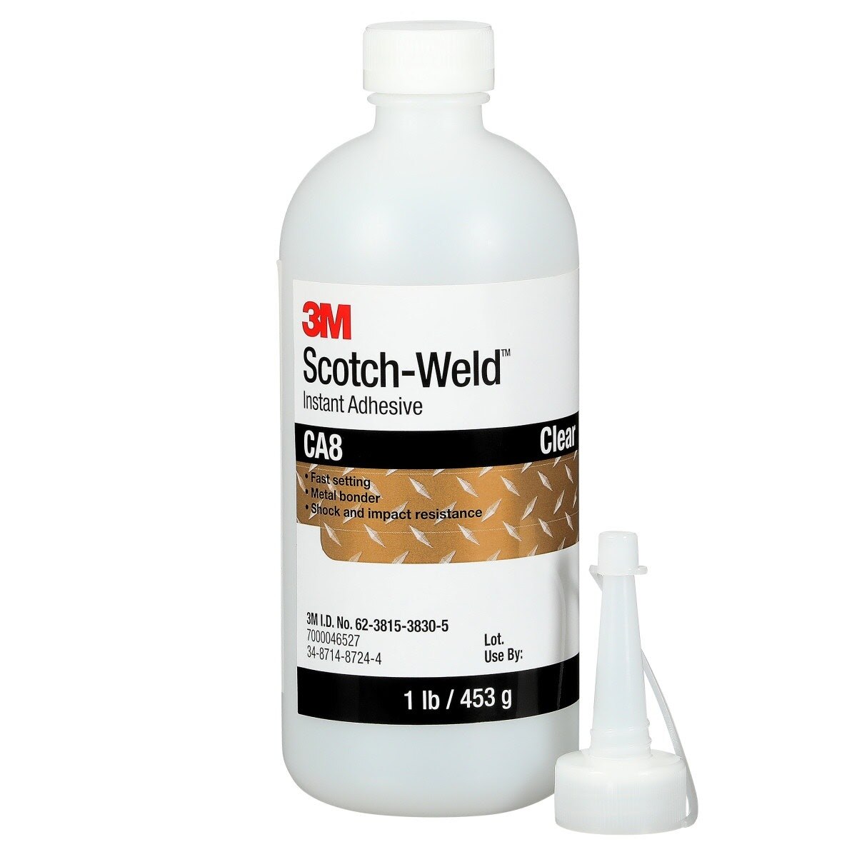 3M CA8 Scotch-Weld Instant Adhesive, Clear, 1 Pound (7000046527) - 2