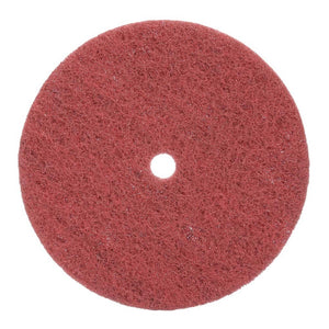 3M 860708 Standard Abrasives Buff and Blend HS Disc , 6 in x 1/2 in A VFN Pink (7000046751) (10 Pack)