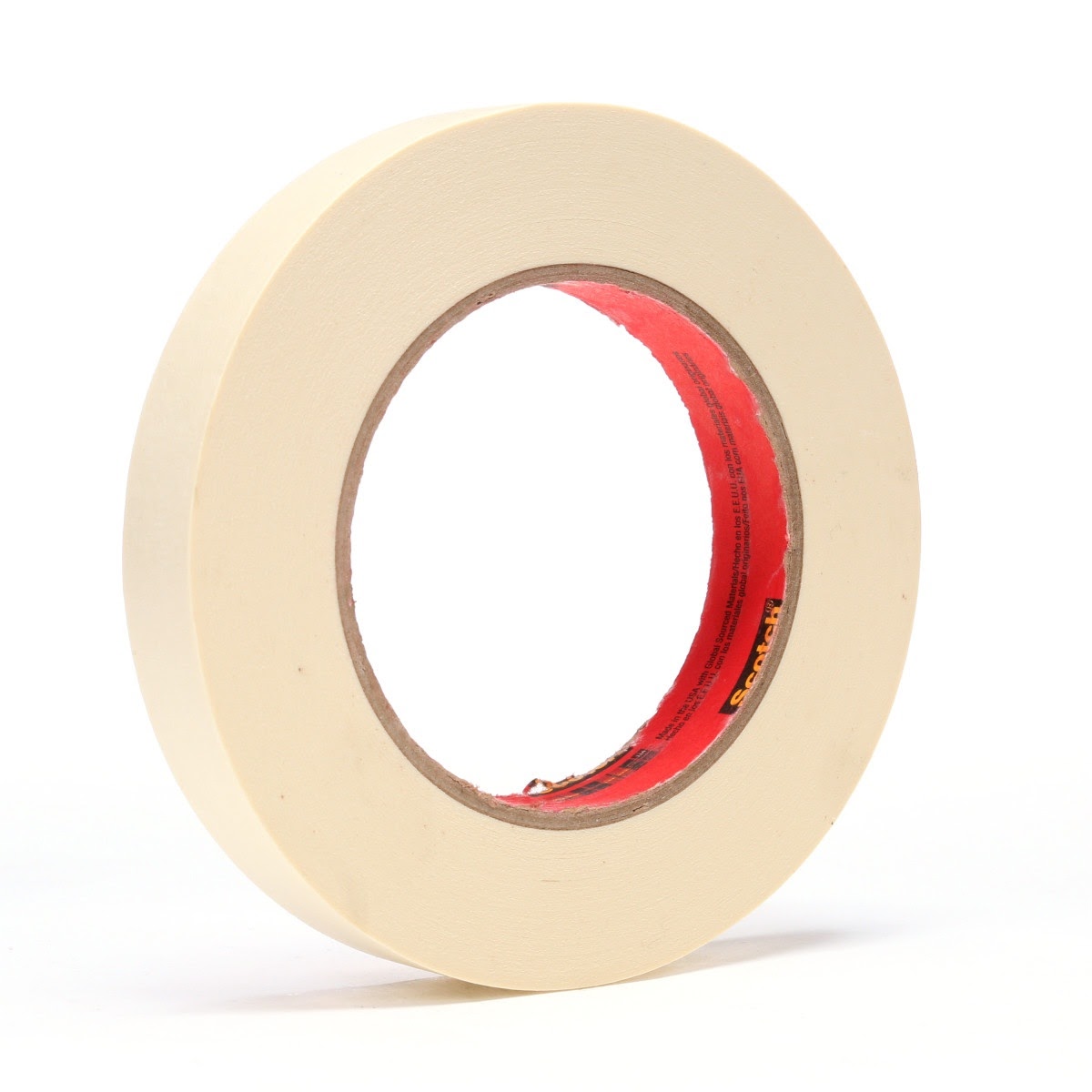 3M 213 Scotch High Performance Masking Tape, Tan, 3/4 in x 60 yd, 6.5 mil (7000047436) (48 Pack) - 2