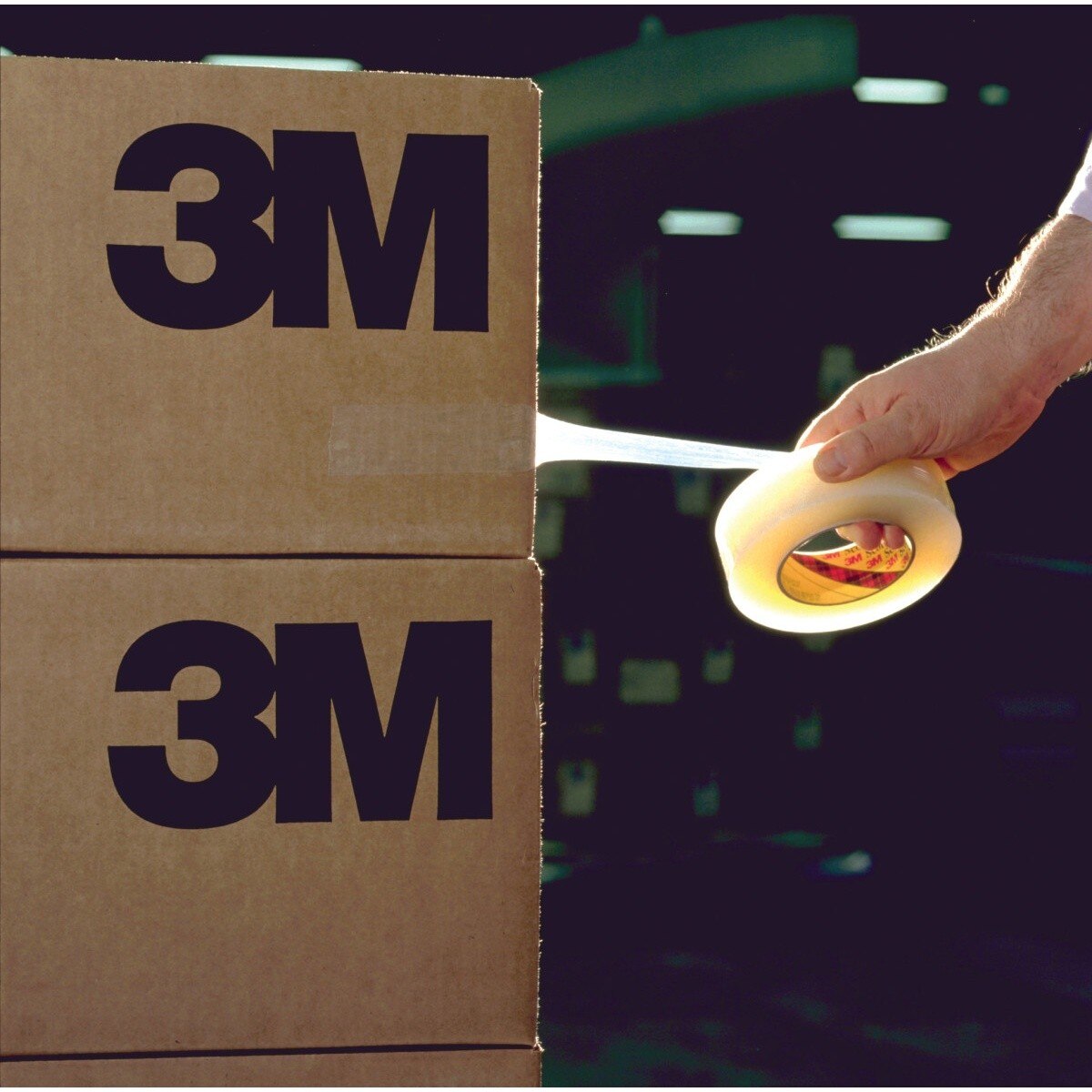 3M 256 Scotch Printable Flatback Paper Tape White 3/4 in x 60 yd 6.7 mil (7000047439) (48 Pack) - 3