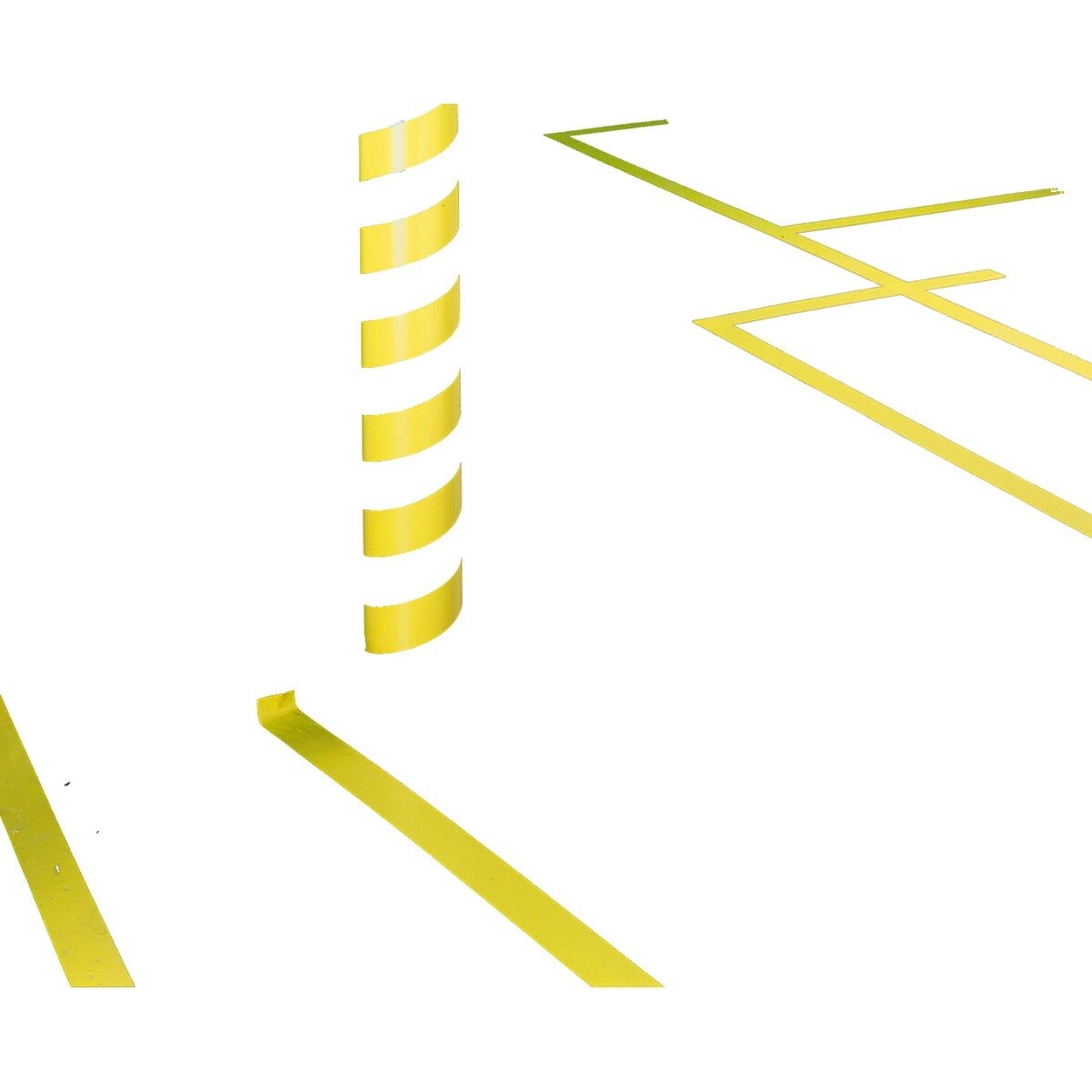 3M 471 Vinyl Tape, Black, 4 in x 36 yd, 5.2 mil (7000047460) (8 Pack) - 3