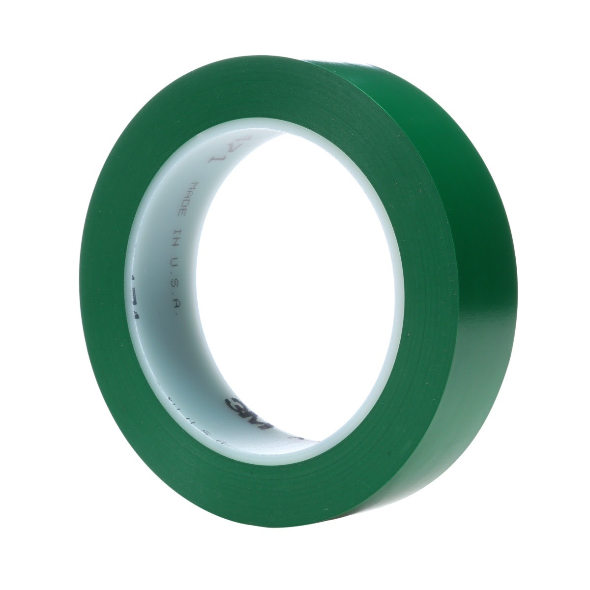 3M 471 Vinyl Tape, Green, 3/4 in x 36 yd, 5.2 mil (7000047478) (48 Pack) - 2