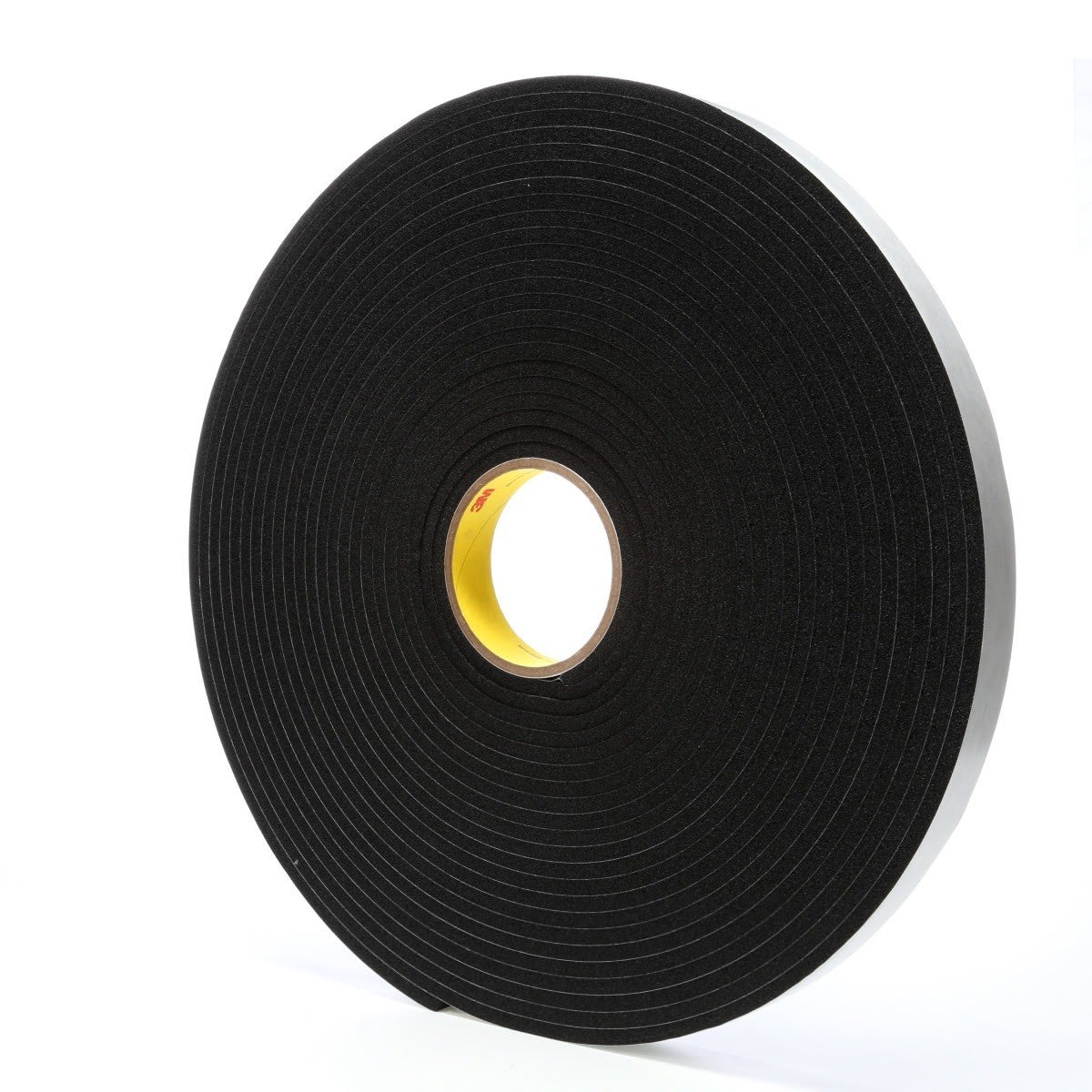 3M 4504 Vinyl Foam Tape, Black, 1 in x 18 yd, 250 mil (7000047499) (9 Pack) - 2